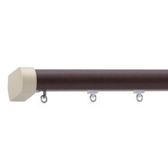 オーダーカーテンレール(NTレガート メタルMセット ダークマホガニー)