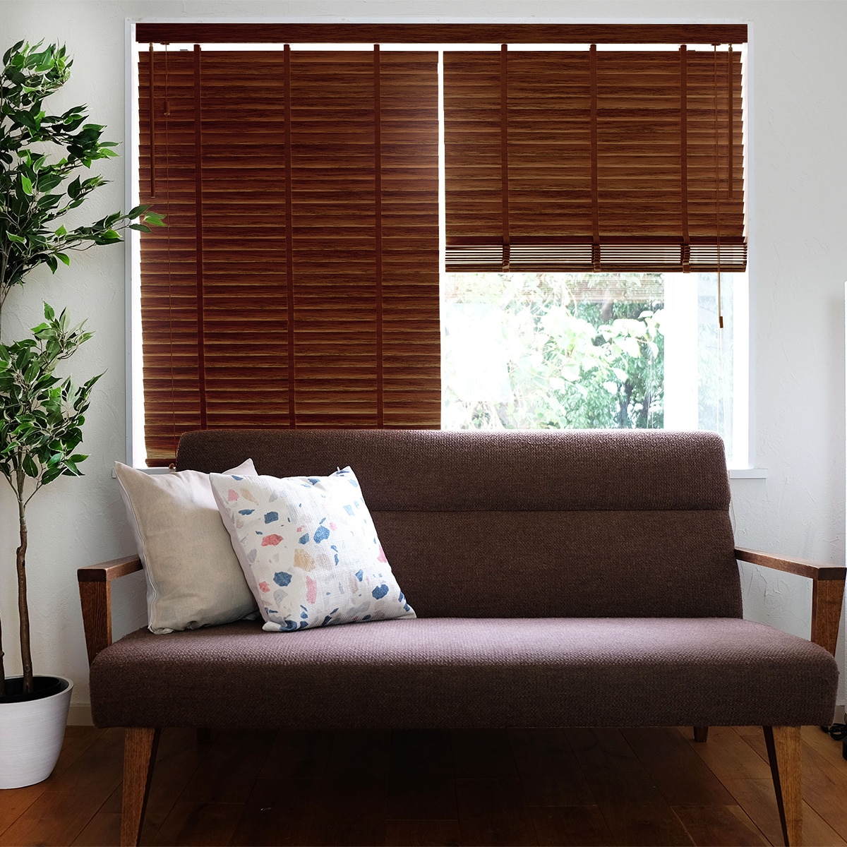 木製ブラインド35テープタイプ ブラウン 通販 ニトリネット 公式 家具 インテリア通販 木製ブラインド35テープタイプ ブラウン 通販 ニトリネット 公式 家具 インテリア通販