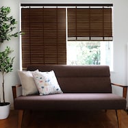 木製ブラインド35テープタイプ(ブラウン)