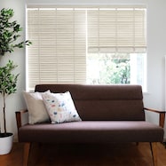 木製ブラインド35テープタイプ(シャビーホワイト)