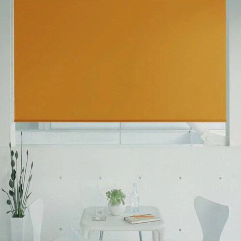 未使用 薄い黄色 ロールスクリーンsピオネ オーダーロールスクリーン ピオネ(PN-06/幅30-50cm/丈30-100cm