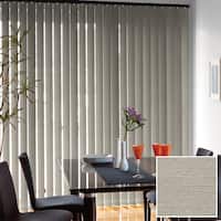 NTバーチカルブラインド100 ピオネ遮光 天井付け【部品色 黒】(幅161-200cm/丈181-220cm)