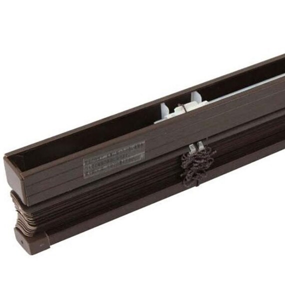 木目ブラインド 2本セット(リンクス3 DBR 60X98) 4枚目画像