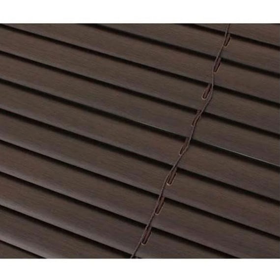 木目ブラインド 2本セット(リンクス3 DBR 60X98) 5枚目画像