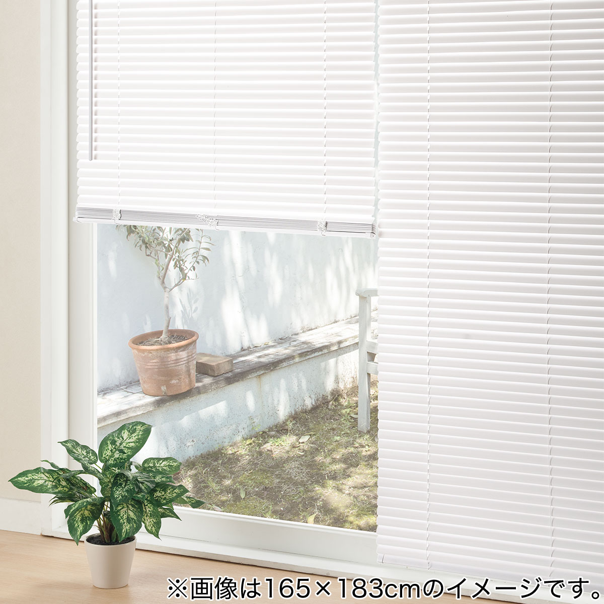 ブラインド(プレインWH 88X138) ニトリ