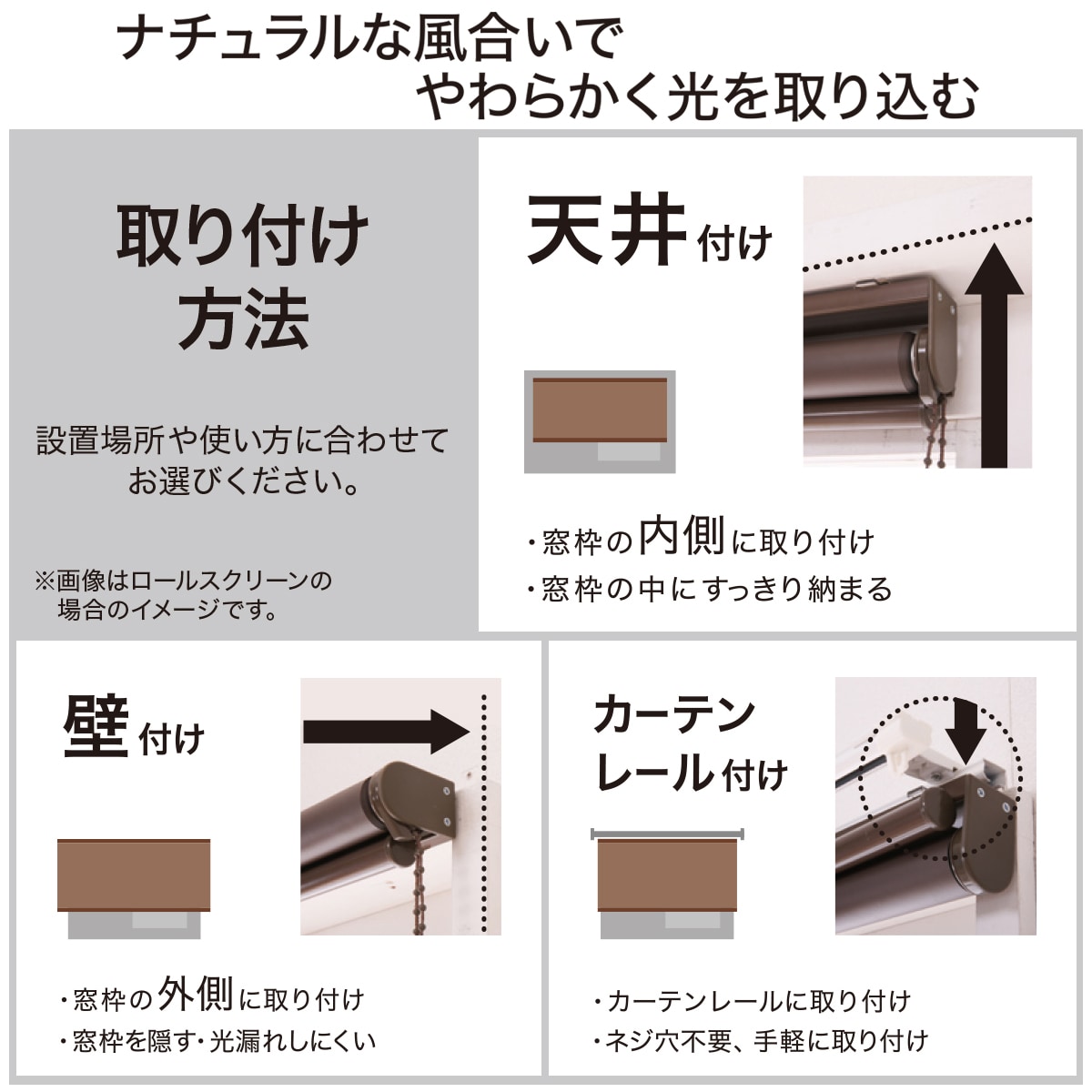 ニトリ ロールスクリーン 通販