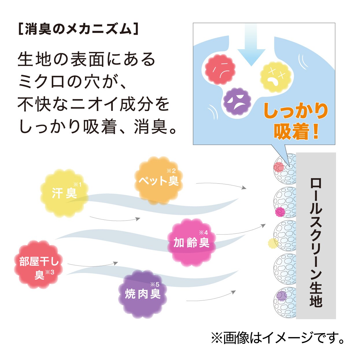 消臭加工ロールスクリーン(DE1)通販 ニトリネット【公式】 家具・インテリア通販