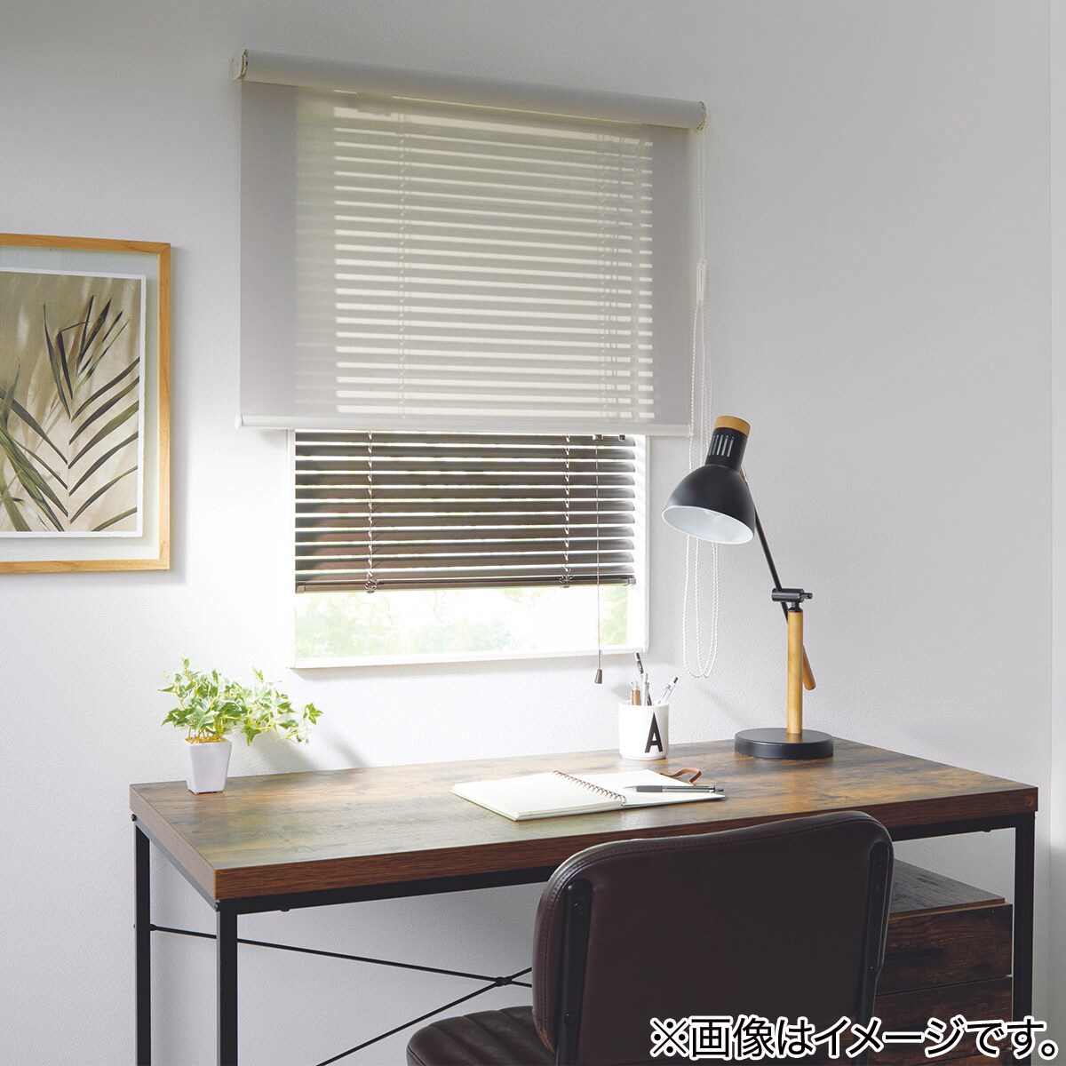 消臭加工ロールスクリーン(DE1 GY 60X180)通販 ニトリネット【公式】 家具・インテリア通販
