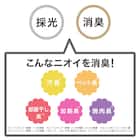 消臭加工ロールスクリーン(DE1 GR 165X220) 2枚目画像