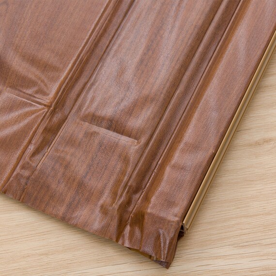 つっぱりアコーディオンドア(AD01 BR 100X174 木目調) 4枚目画像