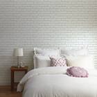 貼ってはがせるシール壁紙(レンガWH) 2枚目画像