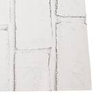 貼ってはがせるシール壁紙(レンガWH) 5枚目画像