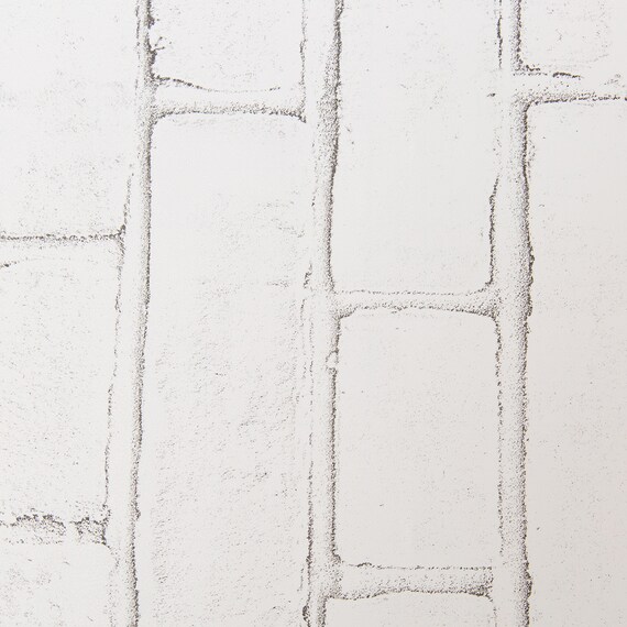 貼ってはがせるシール壁紙(レンガWH) 8枚目画像