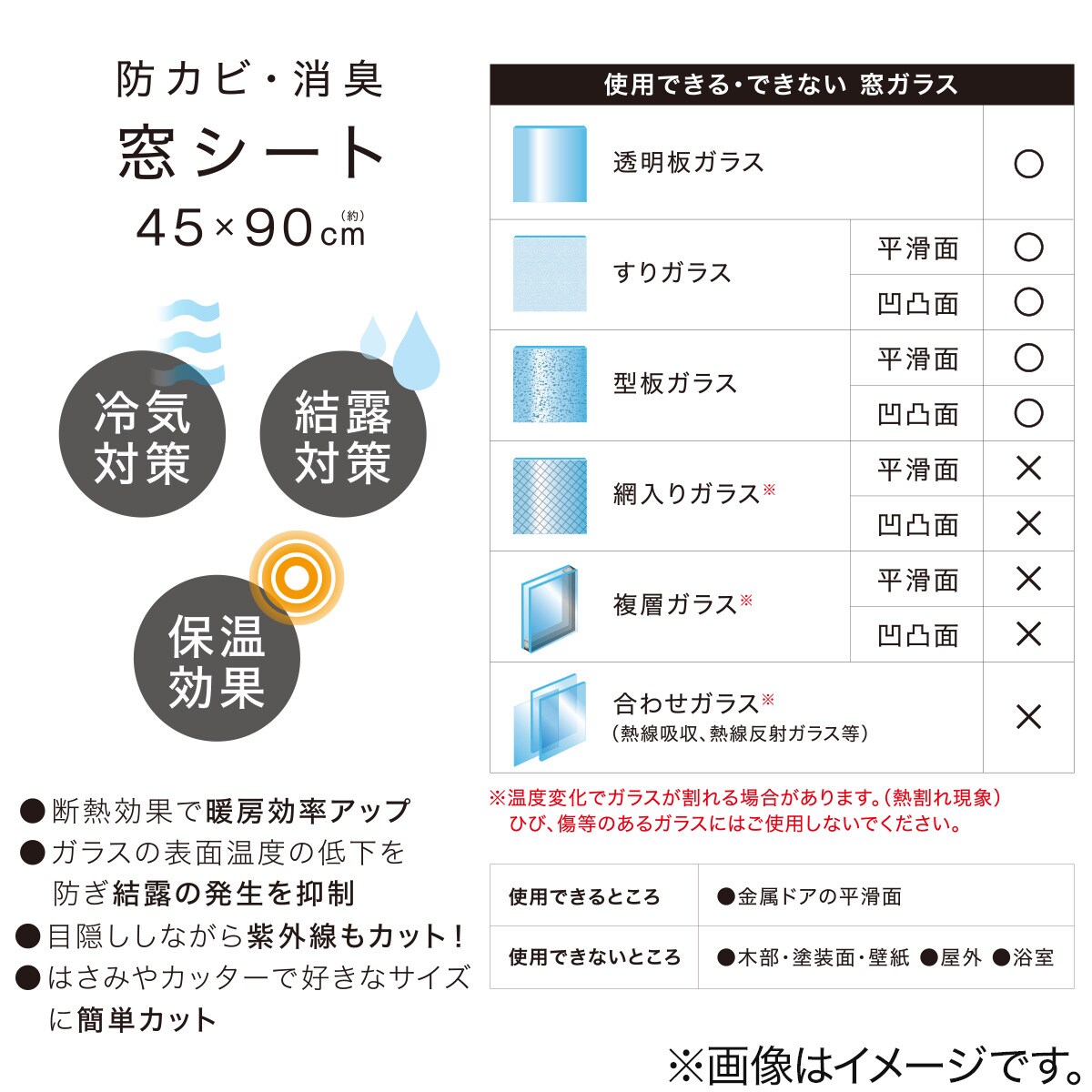 バイオのちからで防カビ・消臭窓シート(WF3)通販 | ニトリネット【公式】 家具・インテリア通販