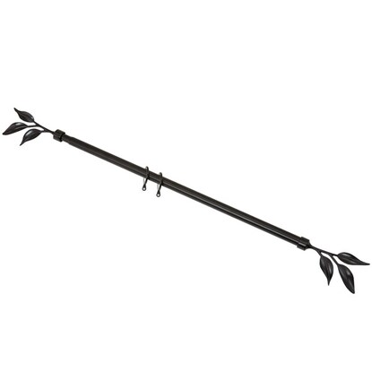 伸縮式 カーテンレールセット リーフ リングランナー Bk 通販 ニトリネット 公式 家具 インテリア通販