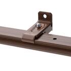 伸縮式 木目調静音カーテンレール(KR3 MBR3M/S) 6枚目画像