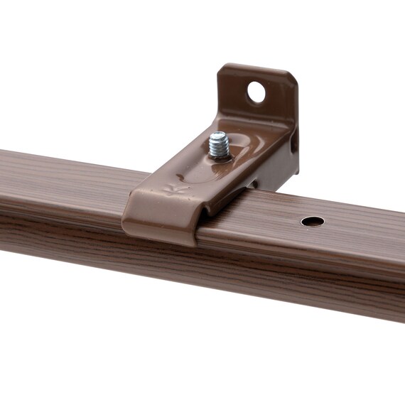 伸縮式 木目調静音カーテンレール(KR3 MBR3M/S) 6枚目画像