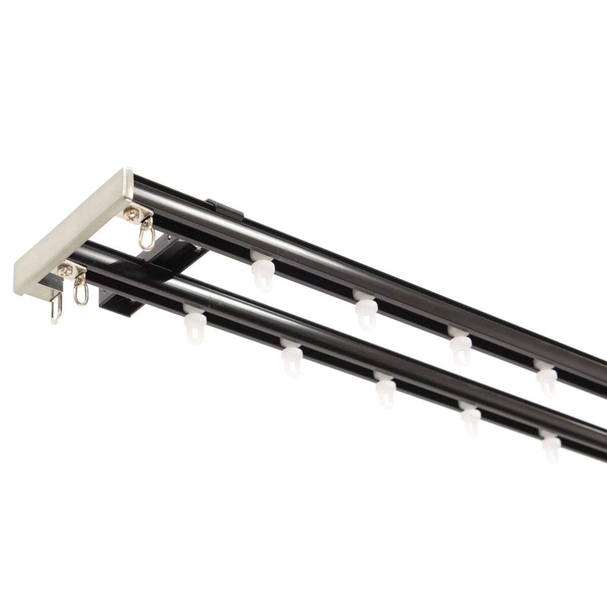 正面付け専用】超静音レール ダブル(ミュートBK 2M/W) | ニトリネット