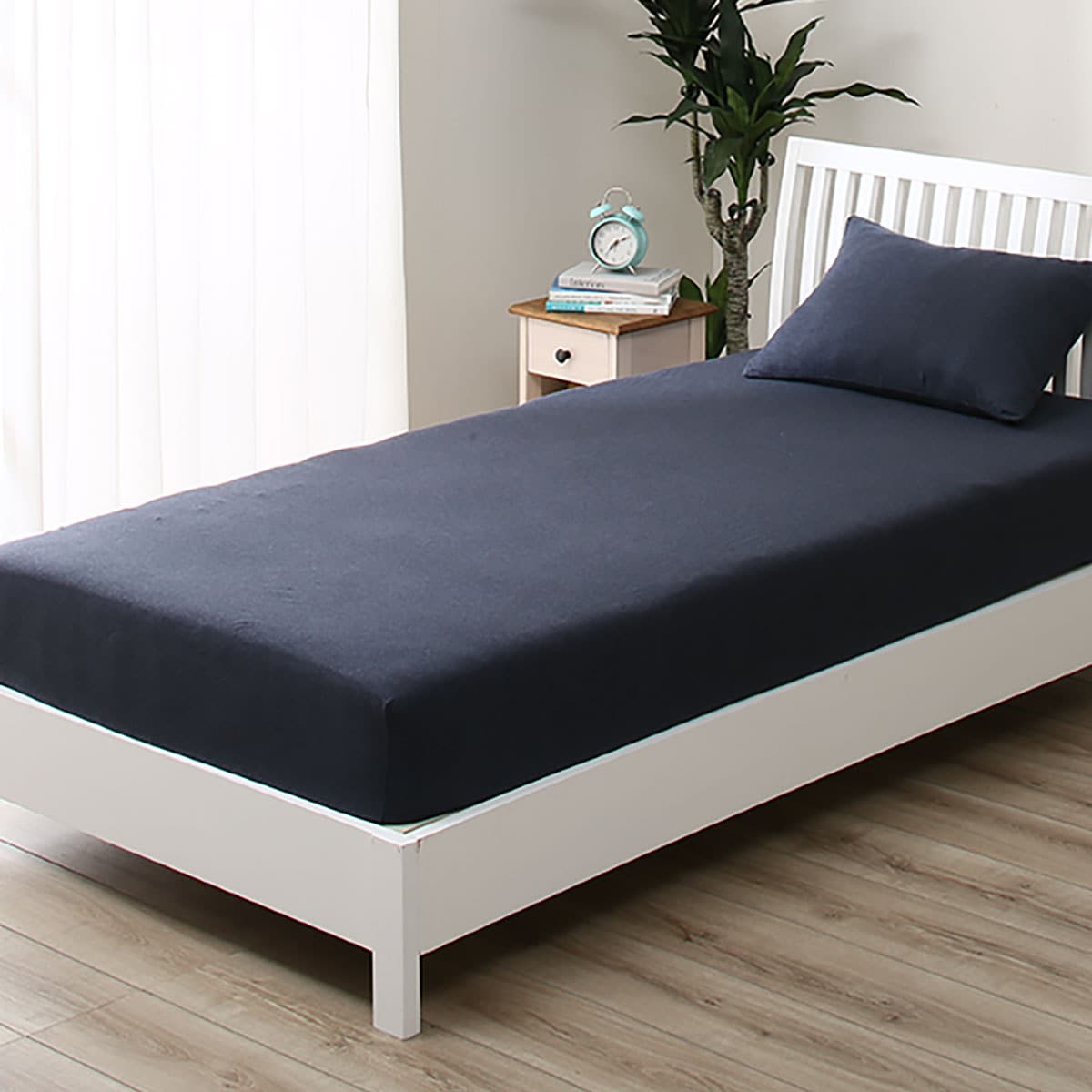 マルチすっぽりシーツ ダブル Nニット4 Bl D 通販 ニトリネット 公式 家具 インテリア通販