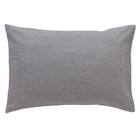 枕カバー(コットンウォッシュDGY) 2枚目画像