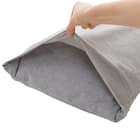 枕カバー(コットンウォッシュDGY) 4枚目画像