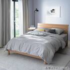 枕カバー(コットンウォッシュDGY) 6枚目画像