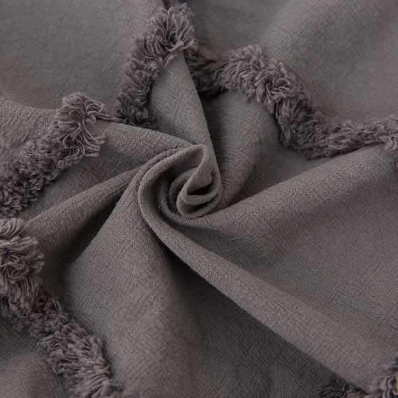 ひもなしラクラク掛け布団カバー ダブル(NグリップヨナDGY D) 10枚目画像