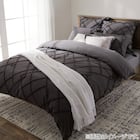 ひもなしラクラク掛け布団カバー ダブル(NグリップヨナDGY D) 14枚目画像