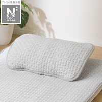通気性の良い３Dメッシュピローパッド(NクールWSP+3Dメッシュi-n)