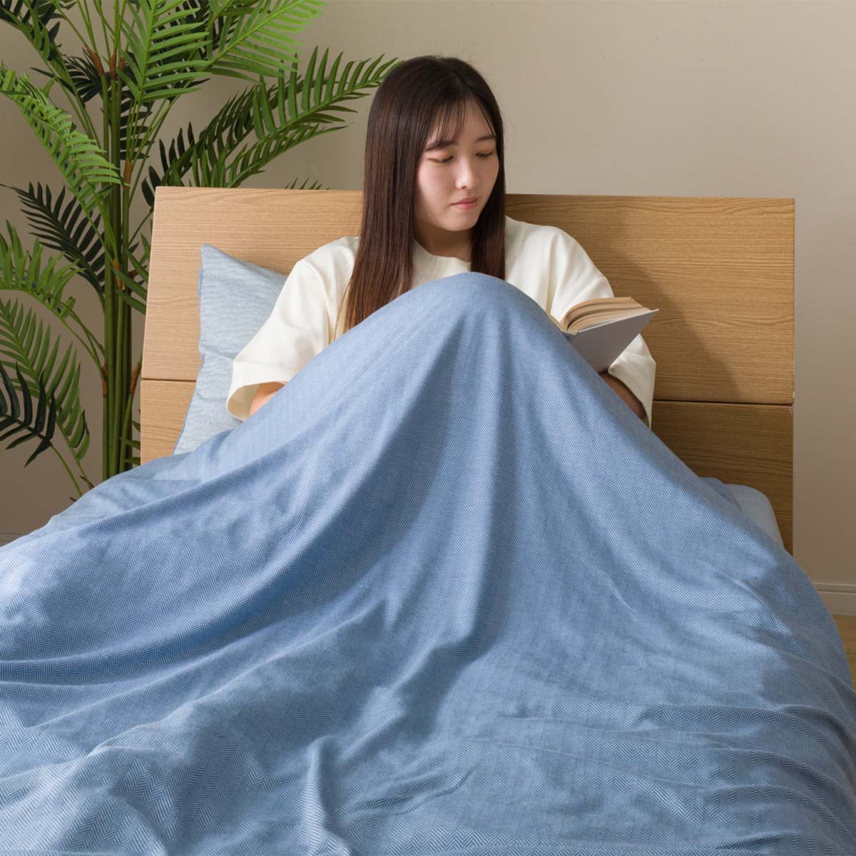 NクールWSP ひんやりケットにもなる掛け布団カバー セミダブル