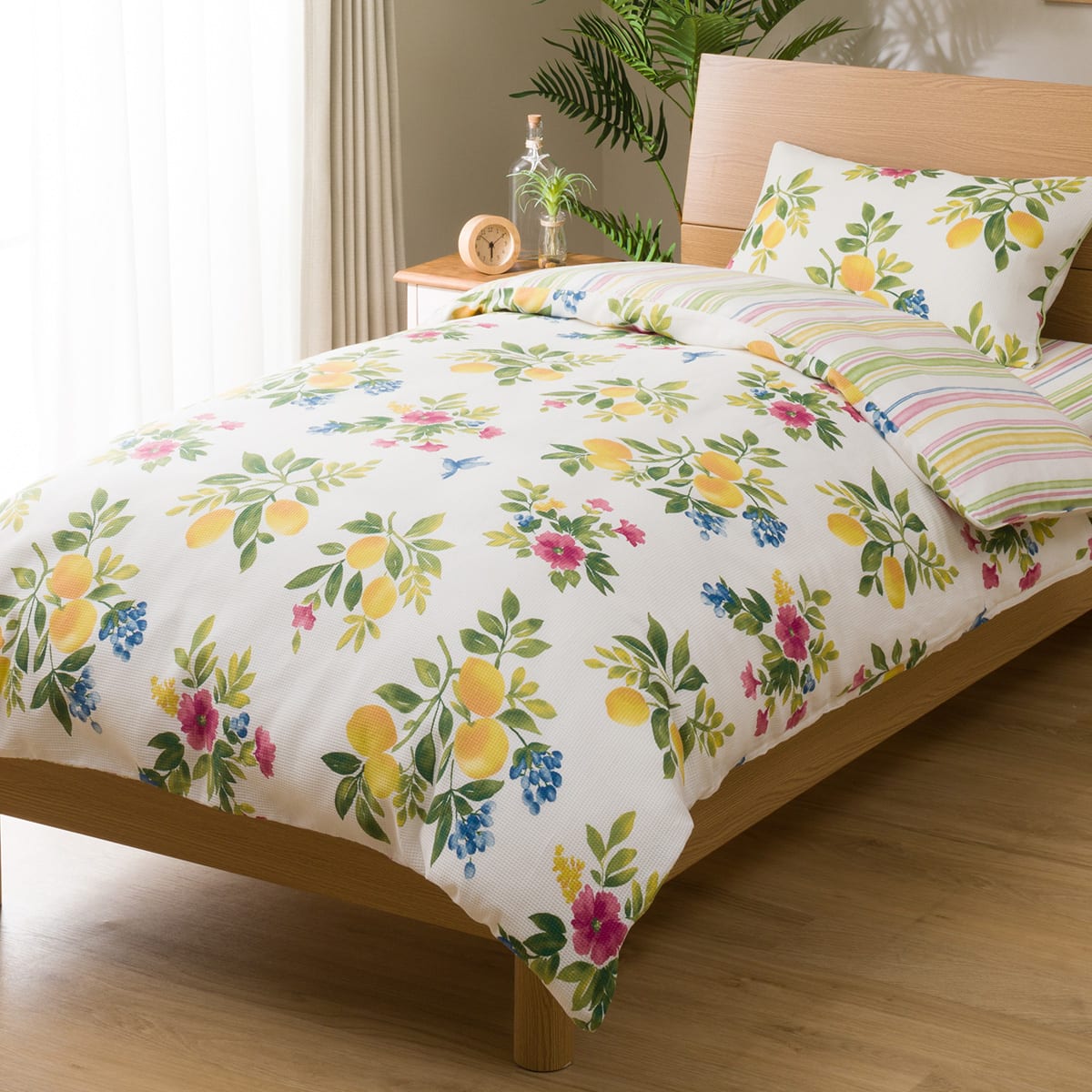 掛け布団カバー ワッフルレモンフラワーn 通販 ニトリネット 公式 家具 インテリア通販 掛け布団カバー ワッフルレモンフラワーn 通販 ニトリネット 公式 家具 インテリア通販