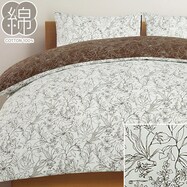 掛け布団カバー(スケッチリーフ)