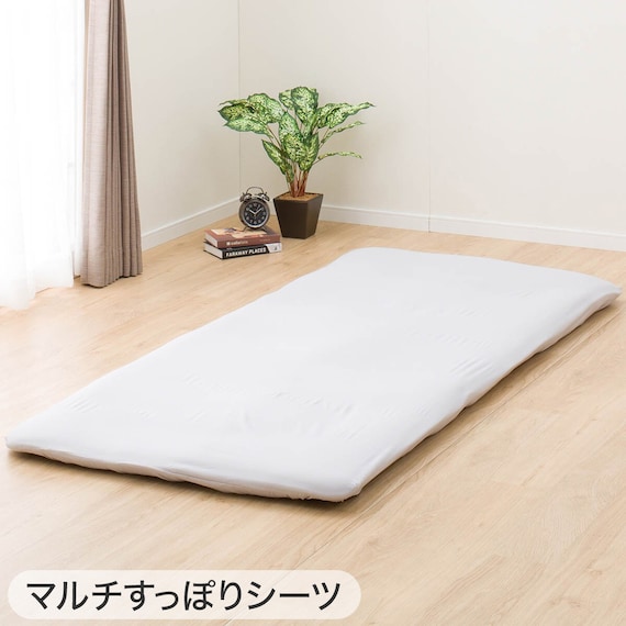 布団カバー3点セット シングル (掛・敷・枕カバーPT13 GY)ベッド共通タイプ 4枚目画像