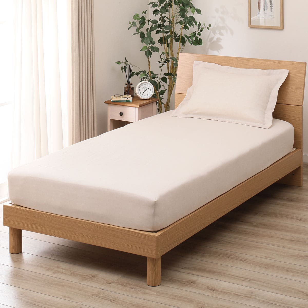 マルチすっぽりシーツ シングル(リネン SZ15 BE S) | ニトリネット