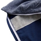 ひもなしラクラク掛布団カバー シングル(Nグリップ ANM024BL S)(Living in Comfort) 5枚目画像