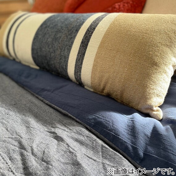 ひもなしラクラク掛布団カバー シングル(Nグリップ ANM024BL S)(Living in Comfort) 11枚目画像