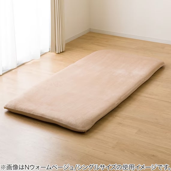 ぴったりフィットマルチシーツ セミダブル(Nフィット Nウォーム GY 23A10 SD) 2枚目画像