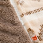 毛布にもなる掛け布団カバー シングル(Nグリップ NウォームSP ホリデー23A21 S) 8枚目画像