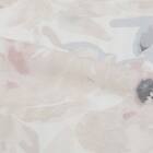 ひもなしラクラク掛け布団カバー ダブル(Nグリップ PT33 フラワー GY D) 10枚目画像