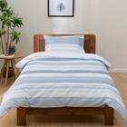 掛け布団カバー ダブル(PT36 ボーダーガラBL D) 2枚目画像