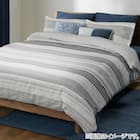 掛け布団カバー ダブル(PT36 ボーダーガラGY D) 3枚目画像