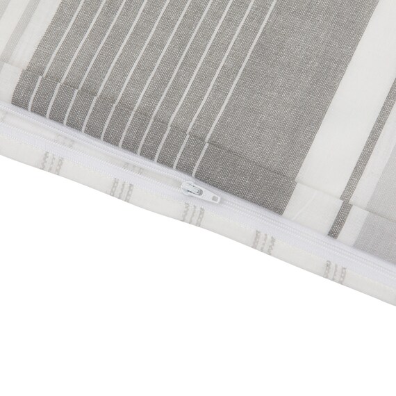 掛け布団カバー ダブル(PT36 ボーダーガラGY D) 7枚目画像