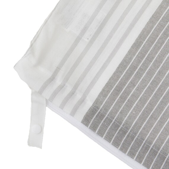 掛け布団カバー ダブル(PT36 ボーダーガラGY D) 8枚目画像