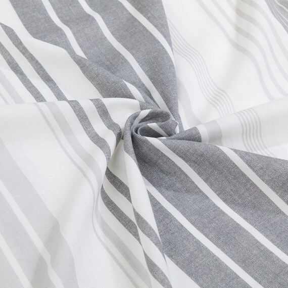 掛け布団カバー ダブル(PT36 ボーダーガラGY D) 10枚目画像