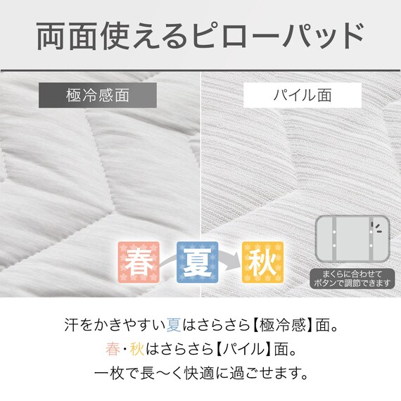 ピローパッド(NクールWSP GY S2403) 7枚目画像