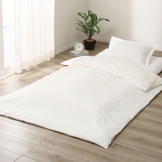 ひもなしラクラク掛け布団カバー シングル(Nグリップホテル3 WH S) 2枚目画像