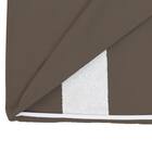 ひもなしラクラク掛け布団カバー ダブル(NG MJ03 プレーン BR D) 6枚目画像