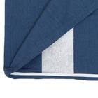 ひもなしラクラク掛け布団カバー　ダブル(Nグリップ MJ03 NV D) 6枚目画像