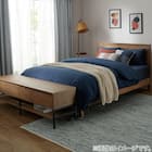 ひもなしラクラク掛け布団カバー ダブル(Nグリップ MJ03 NV D) 10枚目画像