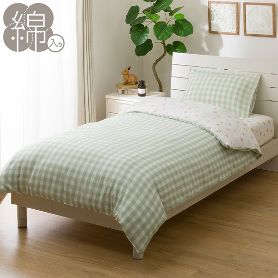掛ふとんカバー　ダブル(チェックガラ CS2430 D) 1枚目画像